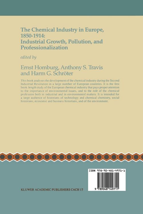Produktbild: The Chemical Industry in Europe, 1850&ndash;1914