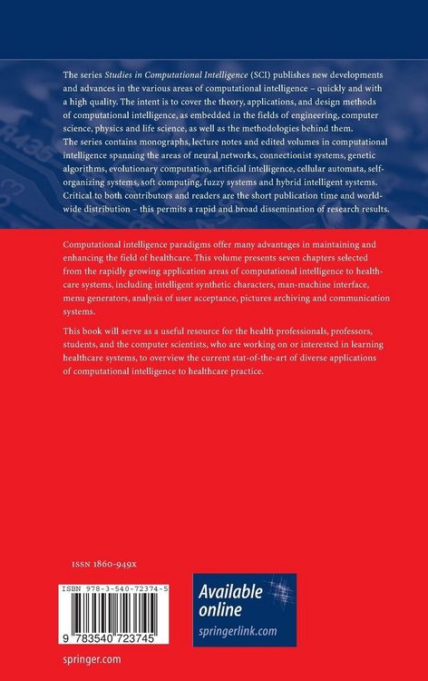 Produktbild: Advanced Computational Intelligence Paradigms in Healthcare - 2