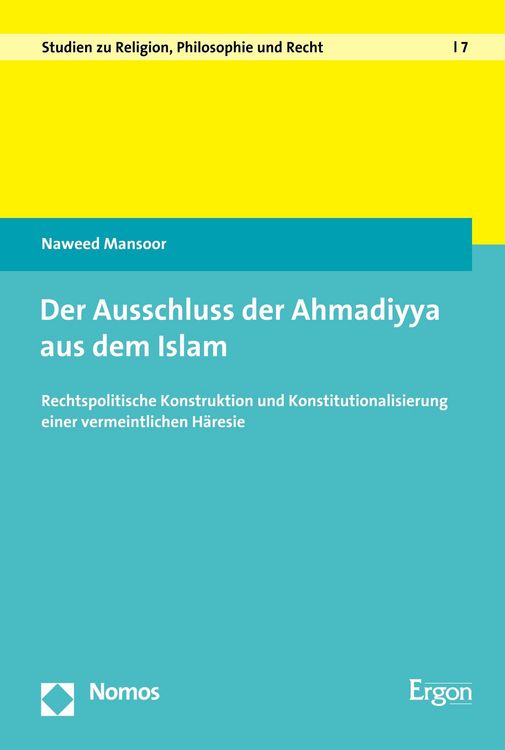 Produktbild: Der Ausschluss der Ahmadiyya aus dem Islam