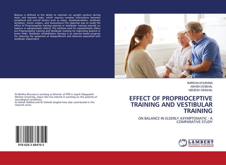 Produktbild: Effect Of Proprioceptive Training and Vestibular Training