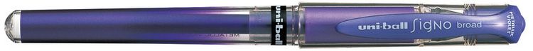 Produktbild: Faber-Castell uni-ball&reg; Roller Signo broad, violett metallic