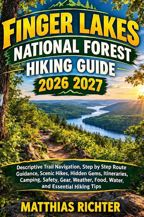 Produktbild: FINGER LAKES NATIONAL FOREST HIKING GUIDE 2026-2027