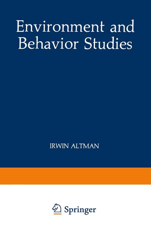 Produktbild: Environment and Behavior Studies