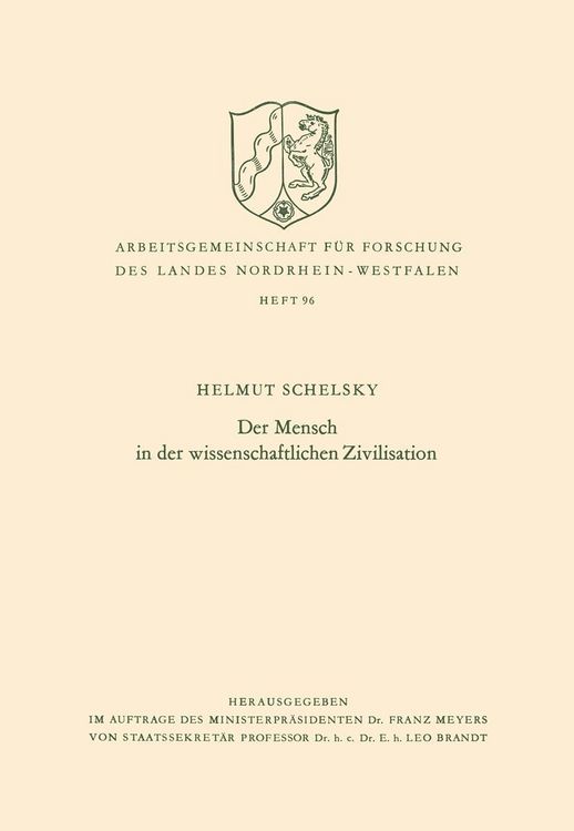 Produktbild: Der Mensch in der wissenschaftlichen Zivilisation
