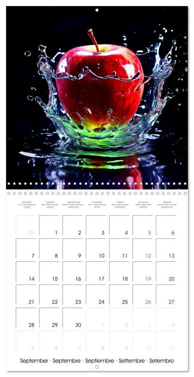 Produktbild: Fruity flavour explosions (Wall Calendar 2026 12 &times; 12 Inch) CALVENDO 12 Month Wall Calendar
