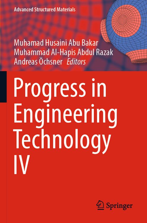 Produktbild: Progress in Engineering Technology IV