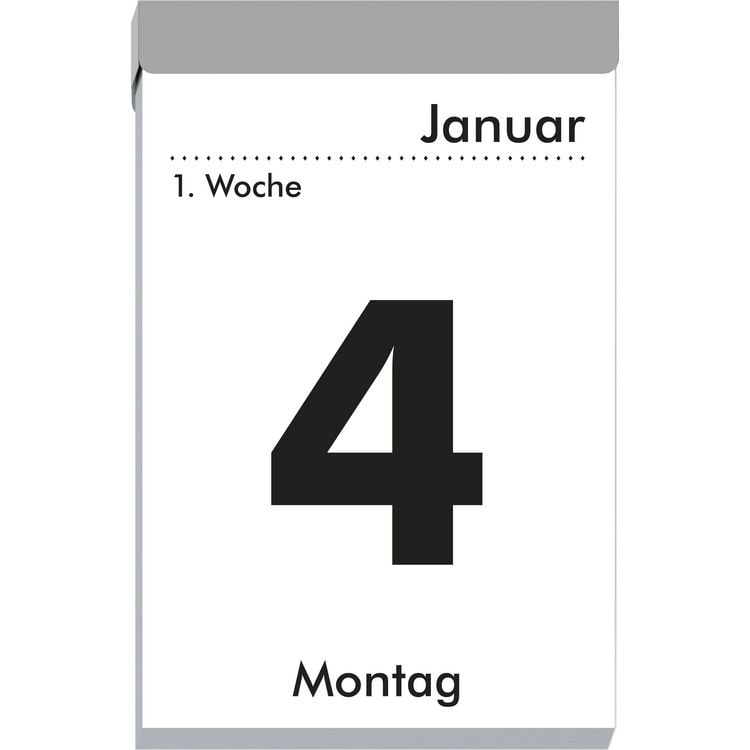 Produktbild: Tagesabrei&szlig;kalender L 2027