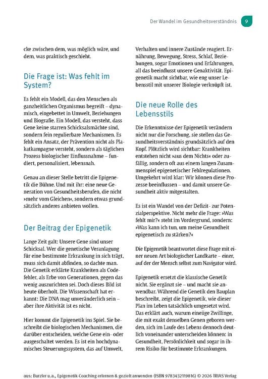 Produktbild: Epigenetik-Coaching erlernen & gezielt anwenden