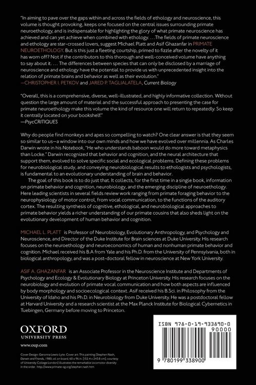 Produktbild: Primate Neuroethology