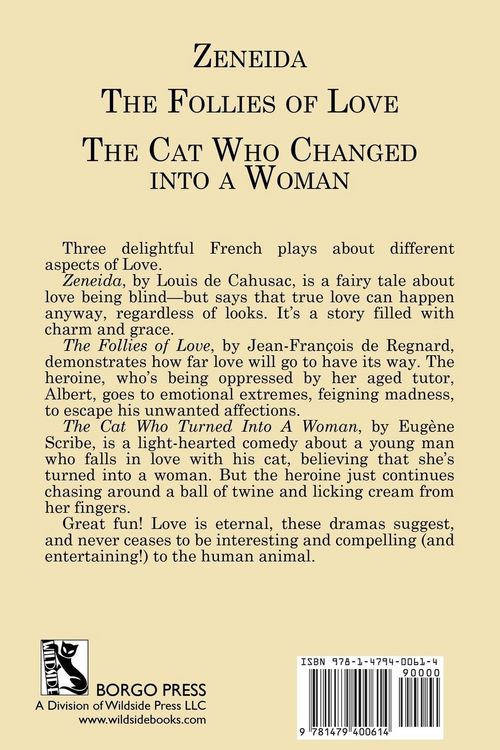 Produktbild: Zeneida & the Follies of Love & the Cat Who Changed Into a Woman
