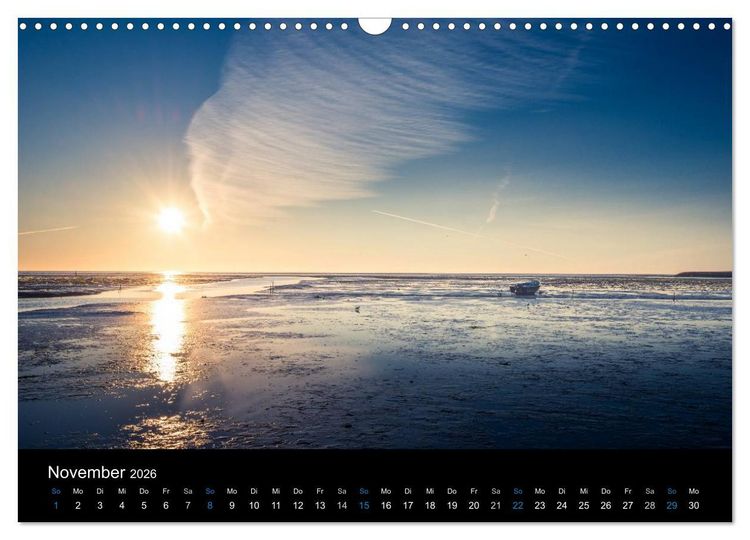 Produktbild: Gr&uuml;&szlig;e aus Texel (Wandkalender 2026 DIN A3 quer), CALVENDO Monatskalender
