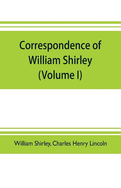Produktbild: Correspondence of William Shirley