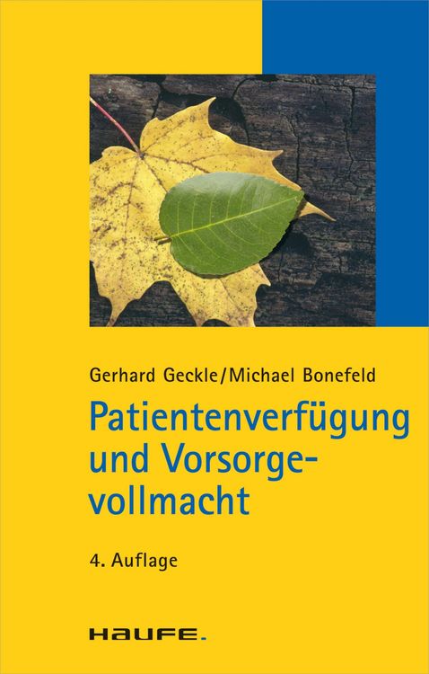 Produktbild: Patientenverf&uuml;gung und Vorsorgevollmacht