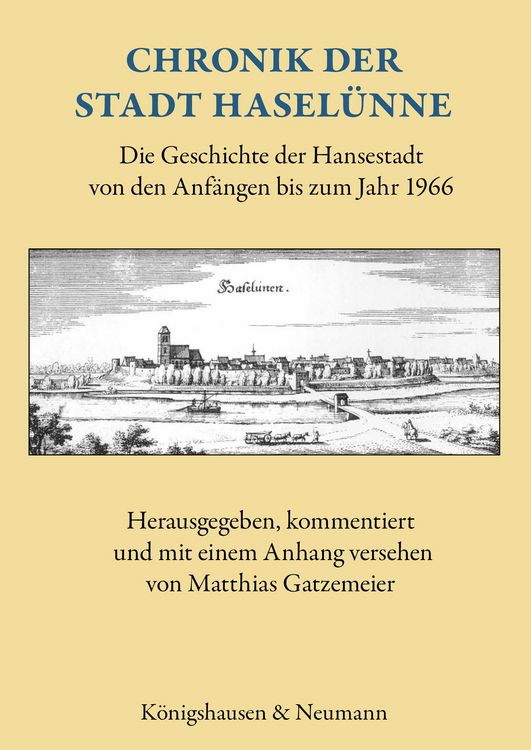 Produktbild: Chronik der Stadt Hasel&uuml;nne