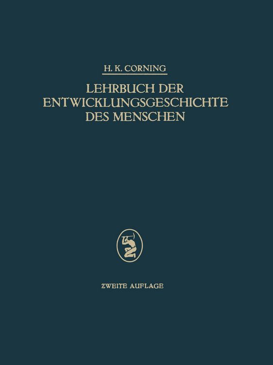 Produktbild: Lehrbuch der Entwicklungsgeschichte des Menschen
