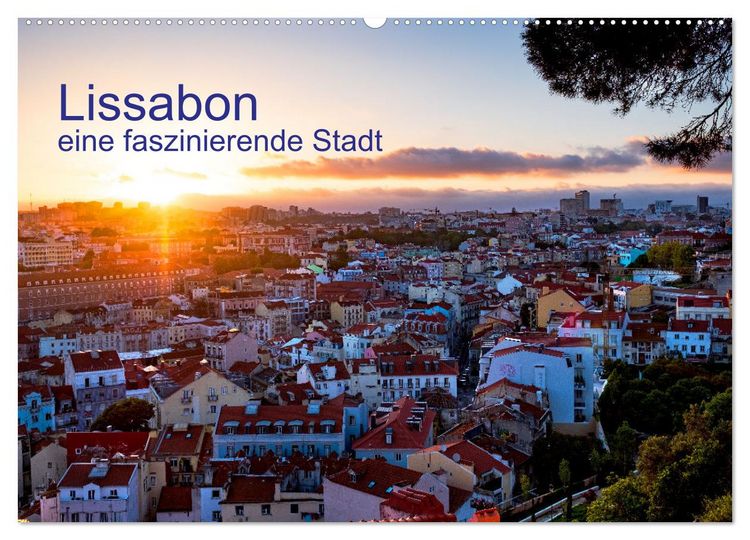 Produktbild: Lissabon eine faszinierende Stadt (Wandkalender 2026 DIN A2 quer), CALVENDO Monatskalender