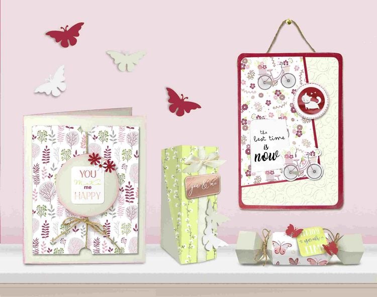 Produktbild: Designkarton "Romance"