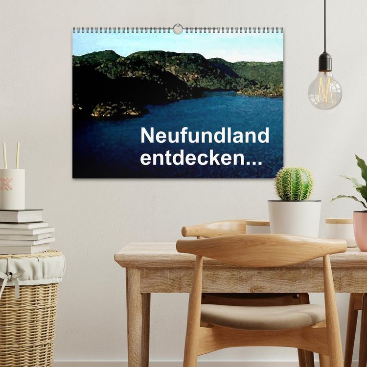 Produktbild: Neufundland entdecken (Wandkalender 2026 DIN A3 quer), CALVENDO Monatskalender