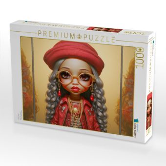 Produktbild: CALVENDO Puzzle Power Girl | 1000 Teile Lege-Gr&ouml;&szlig;e 64x48cm Foto-Puzzle f&uuml;r gl&uuml;ckliche Stunden