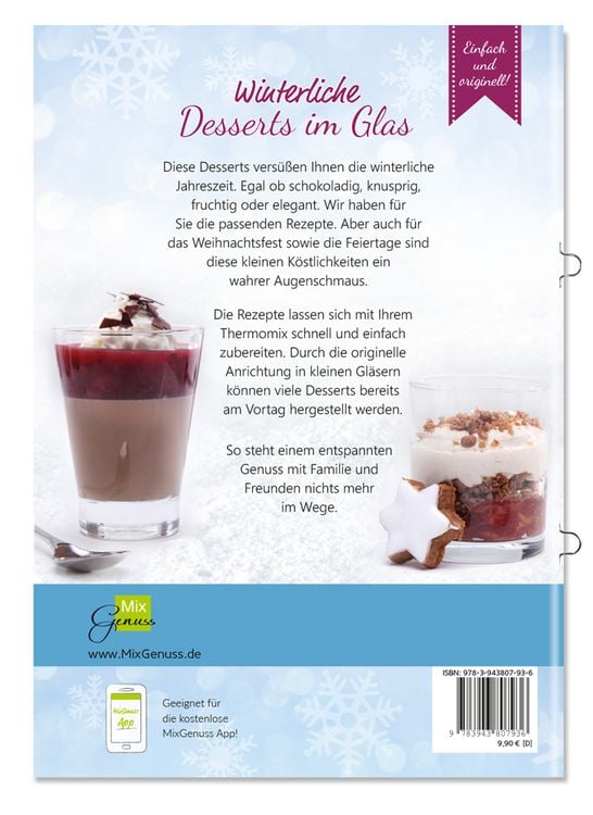 Produktbild: Winterliche Desserts im Glas