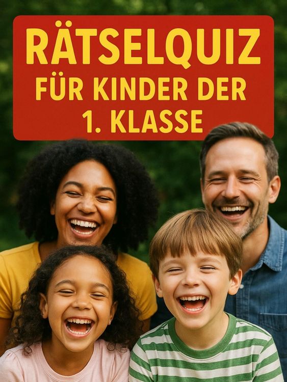 Produktbild: R&auml;tselquiz f&uuml;r Kinder der 1. Klasse