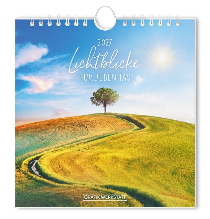 Produktbild: Postkartenkalender 2027 Lichtblicke
