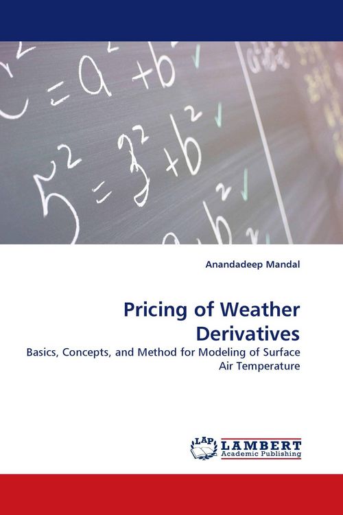 Produktbild: Pricing of Weather Derivatives