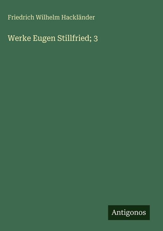 Produktbild: Werke Eugen Stillfried; 3
