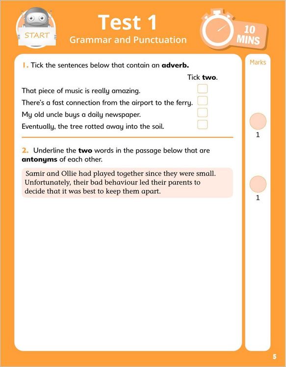 Produktbild: Grammar, Punctuation and Spelling - Ages 10-11