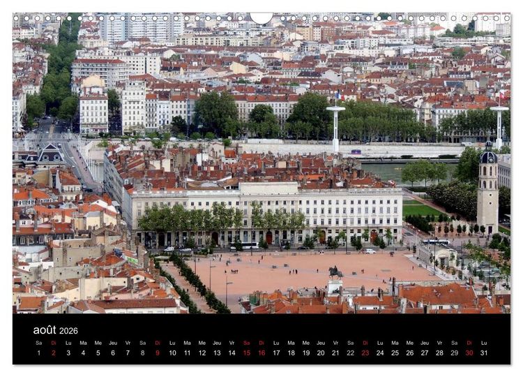 Produktbild: Tout simplement Lyon (Calendrier mural 2026 DIN A3 vertical), CALVENDO calendrier mensuel