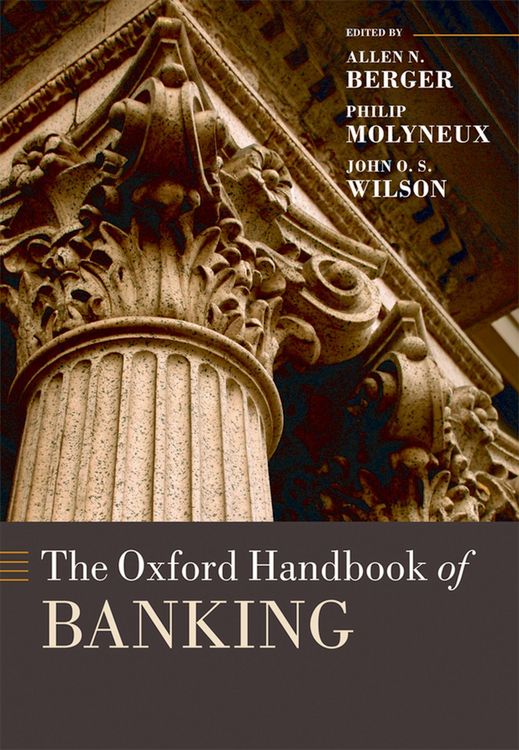 Produktbild: The Oxford Handbook of Banking