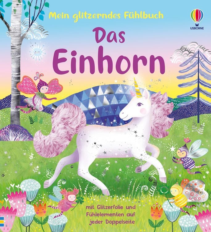 Produktbild: Mein glitzerndes F&uuml;hlbuch: Das Einhorn