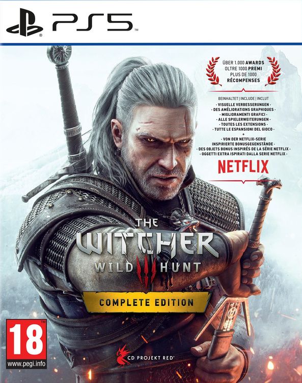 Produktbild: The Witcher 3 : Wild Hunt - Complete Edition [PS5] (D/F/I)