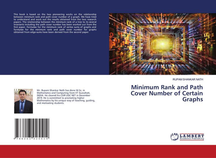 Produktbild: Minimum Rank and Path Cover Number of Certain Graphs
