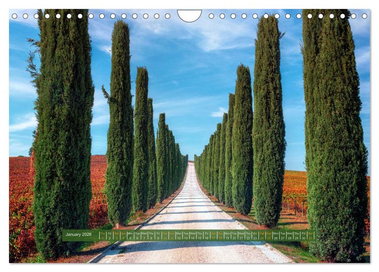 Produktbild: Umbria The green heart of Italy (Wall Calendar 2026 DIN A4 landscape), CALVENDO 12 Month Wall Calendar