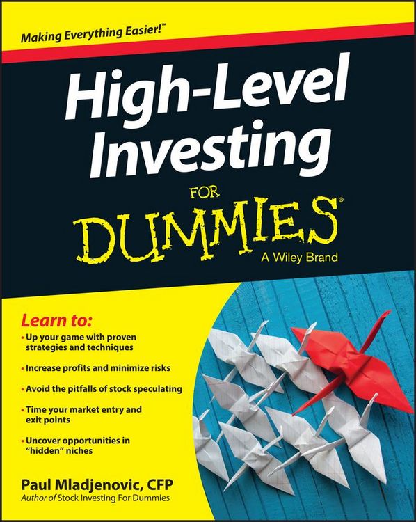 Produktbild: High Level Investing For Dummies