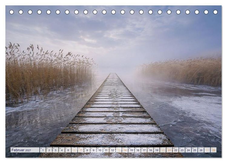 Produktbild: Inseltr&auml;ume R&uuml;gen &ndash; 12 Monate pure Ostsee-Magie (Tischkalender 2027 DIN A5 quer), CALVENDO Monatskalender