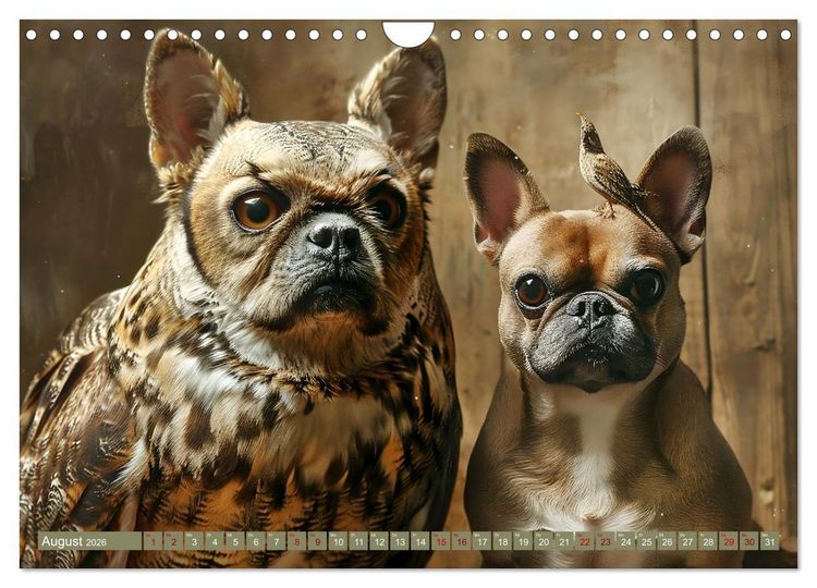 Produktbild: Fantastische Chim&auml;ren - von zauberhaft bis atemberaubend (Wandkalender 2026 DIN A4 quer), CALVENDO Monatskalender