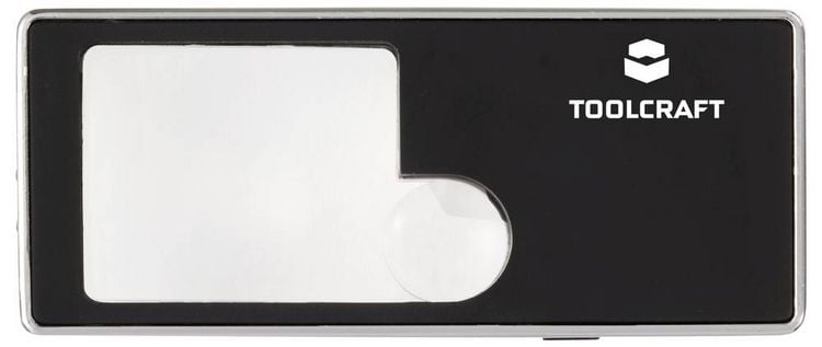 Produktbild: TOOLCRAFT TO-10283190 Handlupe mit LED-Beleuchtung Vergr&ouml;&szlig;erungsfaktor: 3 x, 10 x Linsengr&ouml;&szlig;e: (&Oslash;) 15 mm Schwarz