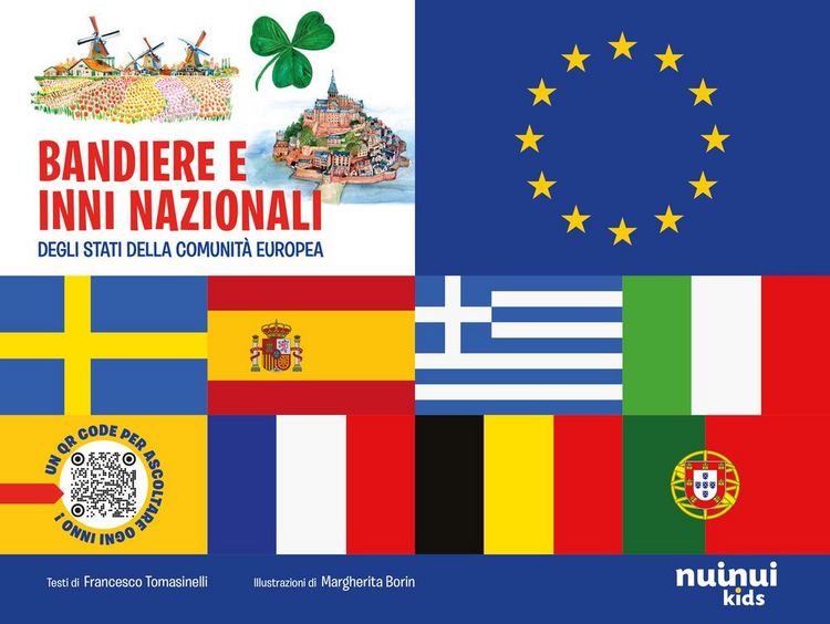 Produktbild: Bandiere e inni nazionali degli stati della comunit&agrave; europea