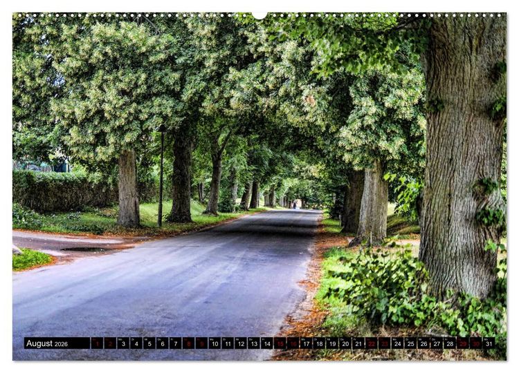 Produktbild: Das idyllische Usedom (Wandkalender 2026 DIN A2 quer), CALVENDO Monatskalender