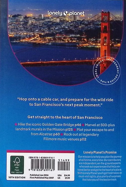 Produktbild: Lonely Planet Pocket San Francisco