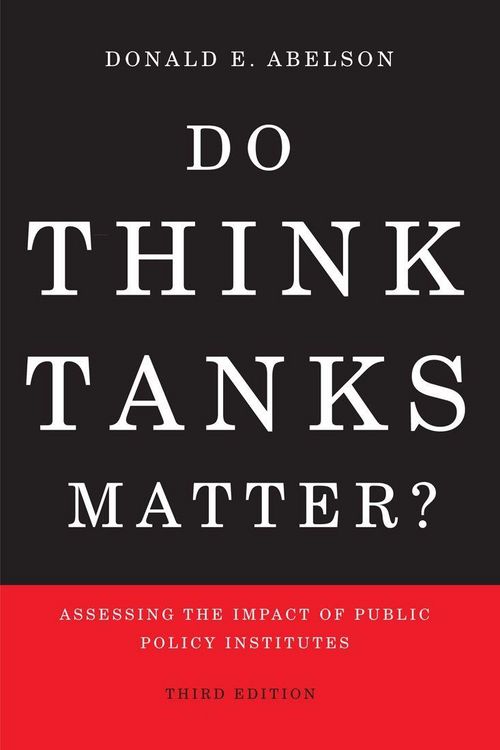 Produktbild: Do Think Tanks Matter? First Edition