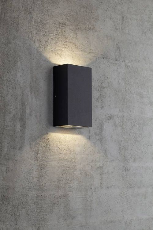 Produktbild: Nordlux Rold 84151003 LED-Au&szlig;enwandleuchte LED LED fest eingebaut 10W Schwarz