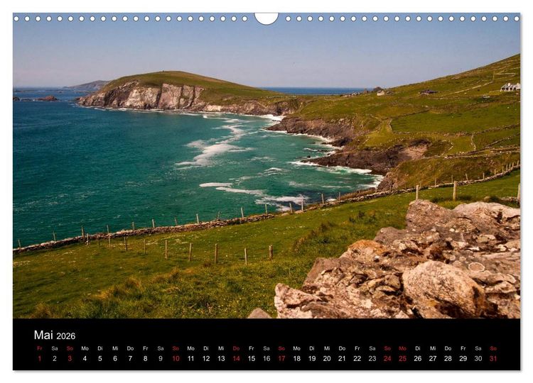 Produktbild: Unterwegs in Irland (Wandkalender 2026 DIN A3 quer), CALVENDO Monatskalender