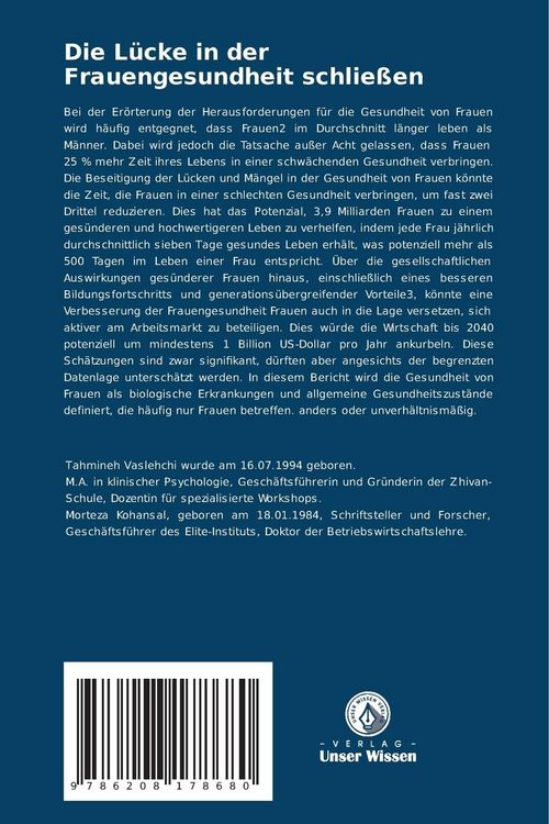 Produktbild: Die L&uuml;cke in der Frauengesundheit schlie&szlig;en