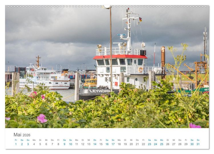 Produktbild: Moin Norden-Norddeich (Wandkalender 2026 DIN A2 quer), CALVENDO Monatskalender