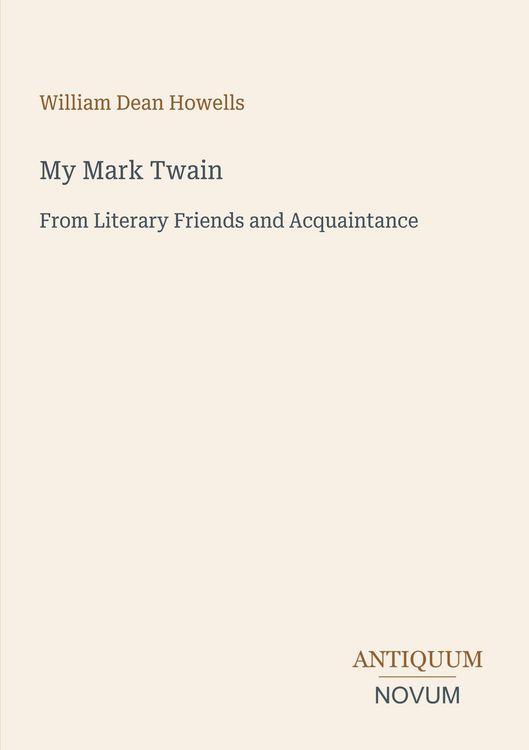 Produktbild: My Mark Twain