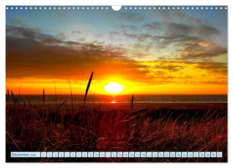 Produktbild: Beach Light Inspiration (Wandkalender 2026 DIN A3 quer), CALVENDO Monatskalender