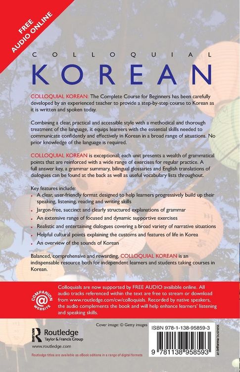 Produktbild: Colloquial Korean